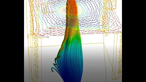 CFD animation of RJM''s patented Separated Under Fire Air technology