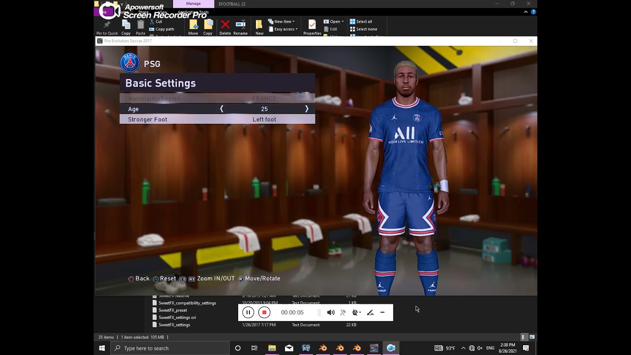 FACE KIMPEMBE V1 PES17