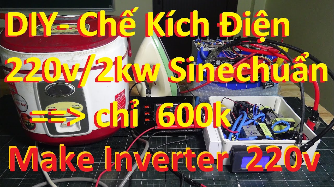 Чистый синусоидальный инвертор мощностью 2 кВт с платой TG 1000 всего за 25 долларов можно использов