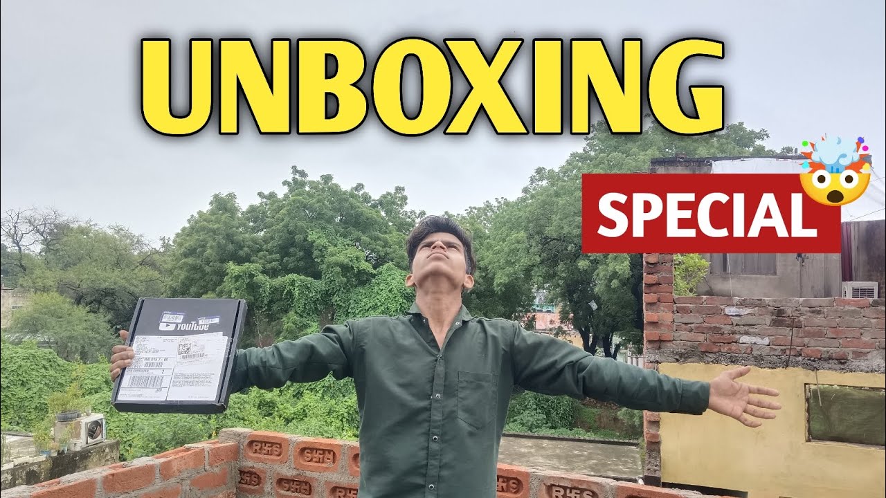 🤩 Silver Play Button Unboxing Video || 🎮 Gaming Creator Award Special Video 
