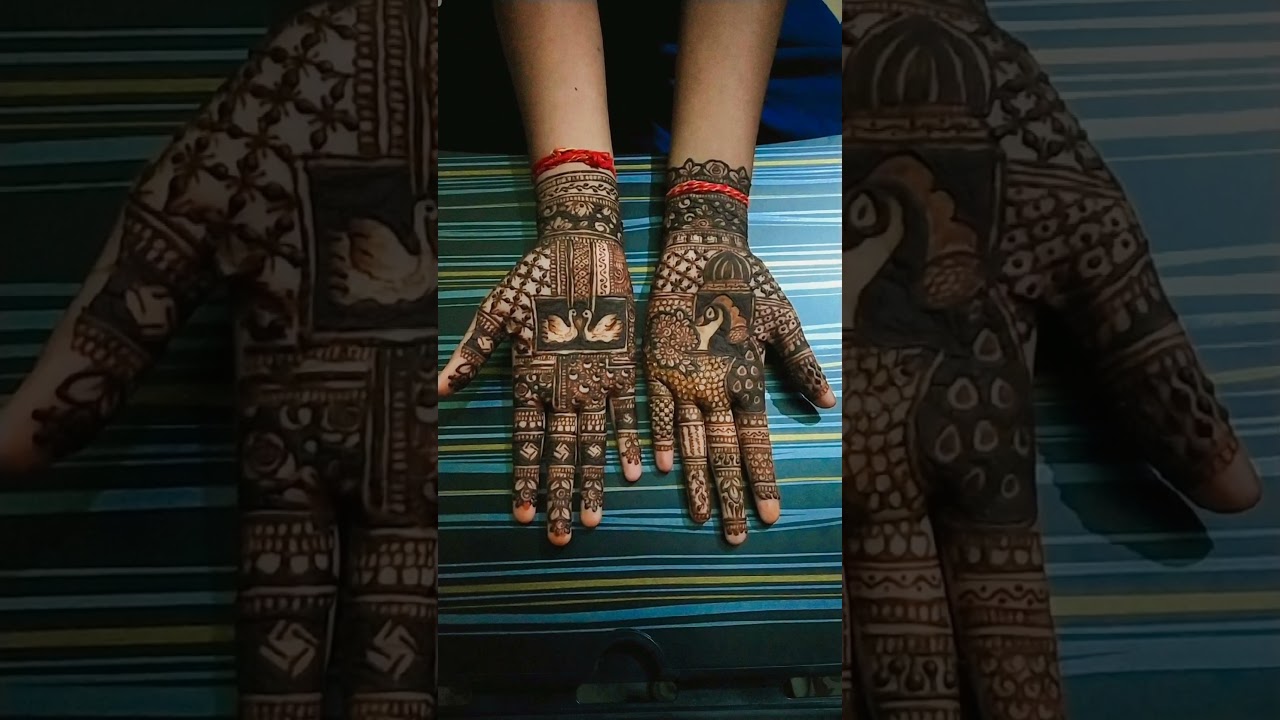 Bridal mehendy design💞