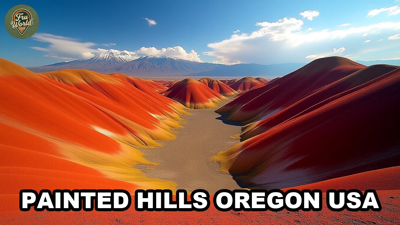 Painted Hills Oregon Usa | Painted Cove Trail, Colorful Clays... ·················· AL