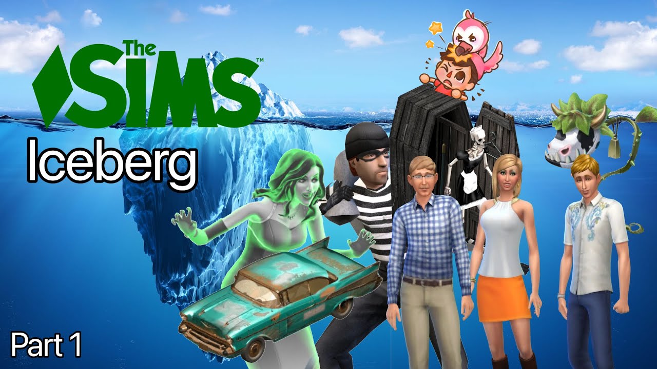The Sims Iceberg Part 1 (The Skies)