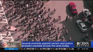 Protesters Planned Around Massachusetts Continue Calls For Racial Equality