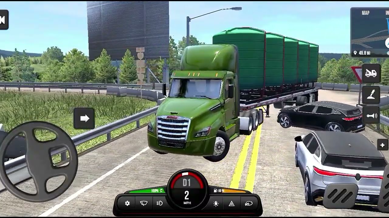 TRUCK MASTER WORLD SIMULATOR GAME VIDEO ll TRUCK SIMULATOR GAME 