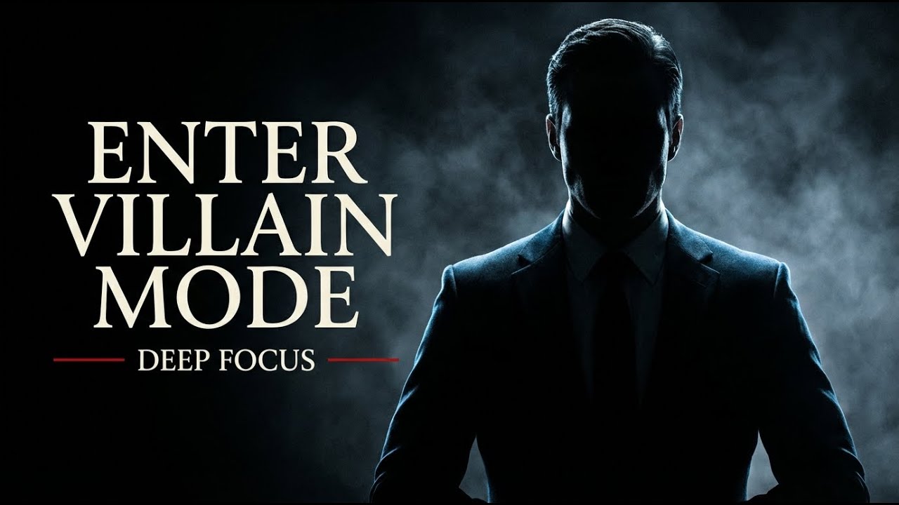 VILLAIN FOCUS — Dark Ambient Music for Deep Focus | No Distractions