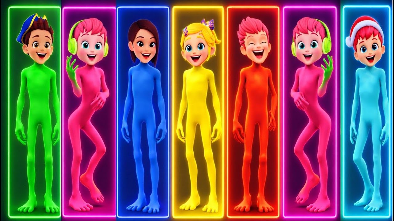 👽 Alien Dance 2026 🔥 Baby Calm Down | Viral Fun Colors Dance (FULL HD)