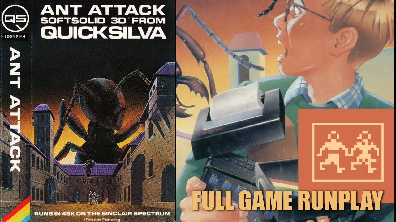 Ant Attack [1983] ZX Spectrum Runplay - YouTube