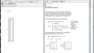 Mathcad Square and Sawtooth Waveforms II