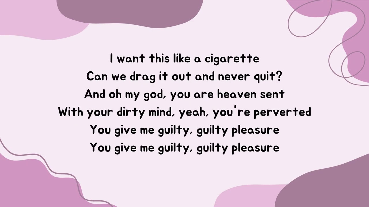 Guilty Pleasure - Chappell Roan Lyrics
