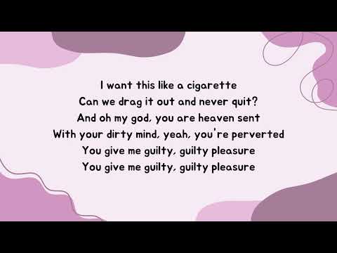 Guilty Pleasure Chappell Roan Lyrics 