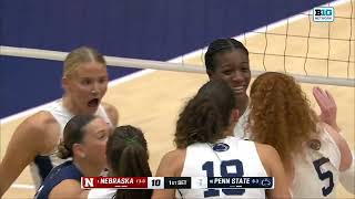 Nebraska vs Penn State Full Game | Women Volleyball Oct 1,2026