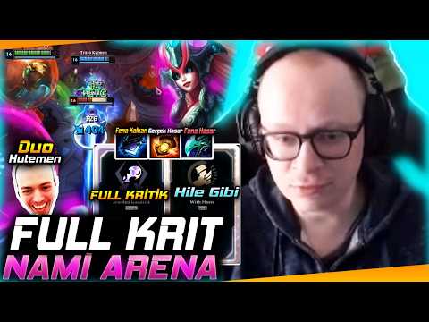 NAMI DEALS INSANE DAMAGE IN ARENA WITH THESE AUGMENTS!! | Duo w/ @Hutemen