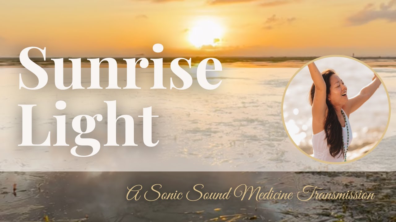 Sunrise Light | A 6-Min Golden Ray Ocean Sonic Blessing (GoDivinity Lucy)