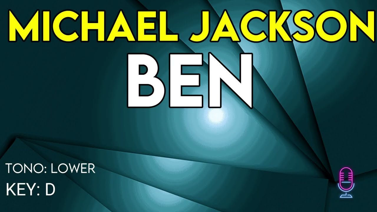 Michael Jackson - Ben - Karaoke Instrumental - Lower