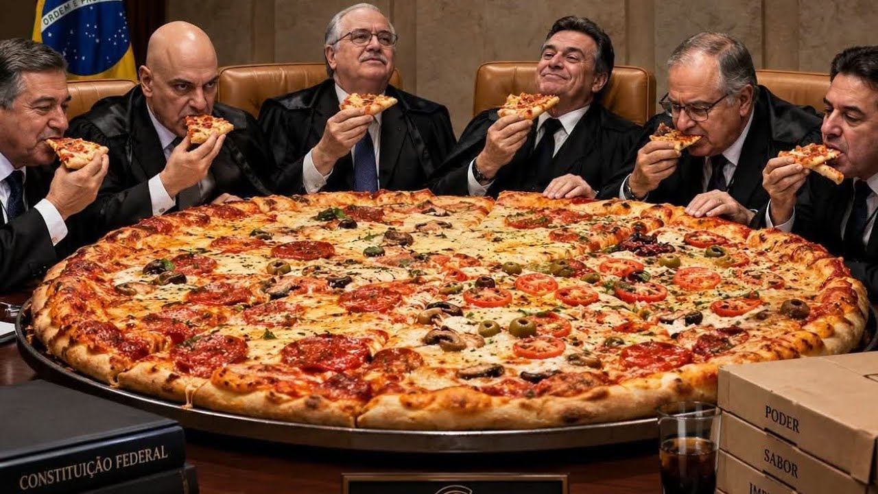 Milk News Tv 15-09-26 PIZZA:  SESSÃO DO STF TEM BATE-BOCA ENTRE MINISTROS  GILMAR, DINO E MENDONÇA.