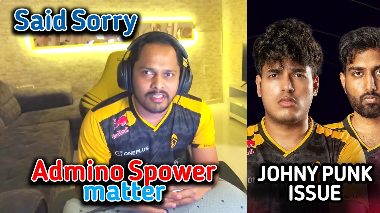 Admino Spower Matter 😱| Jonathan issue With Punk 🥶| Kronten Said Sorry on Stream😢