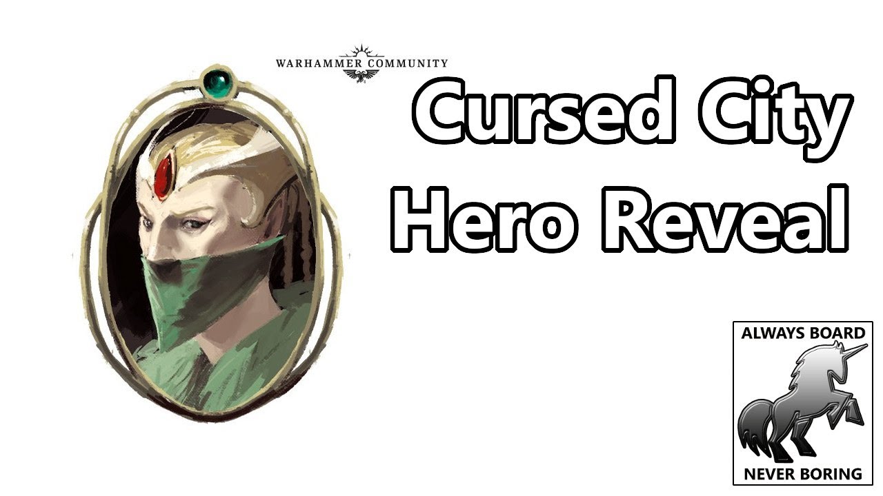 Warhammer Quest: Cursed City News Update | New Hero Revealed | So Many Magic Weapons!