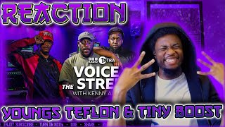 Youngs Teflon & Tiny Boost - Voice Of The Streets Freestyle w/ Kenny Allstar [REACTION]