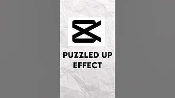 How To Add Puzzled Up Effect In Capcut||#bharateditz #shorts