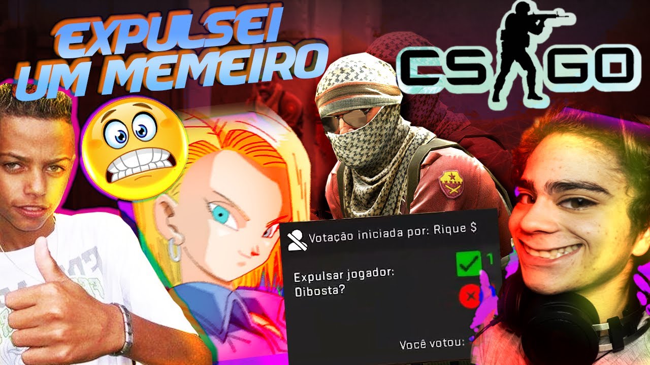 COLOQUEI ZÓI DE GATO pra TOCAR NO VOIP do CSGO CounterStrike