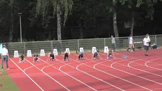 100m M U16 bieg 4 - Poznań 20210904