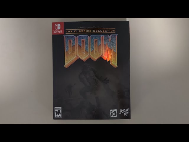 Doom The Classics Collection Nintendo Switch Unboxing Video - YouTube