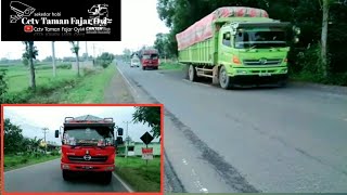 Dua Hino ini oleng tipis'!!! || jalan lintas timur