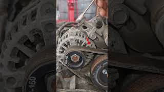 Adjusting Alternator Belt Tension ✅✅ #auto #tecnician #mechanic #youtubeshorts #election