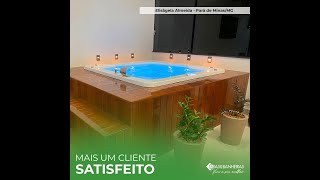 Spa Nova Iorque instalada na casa da cliente