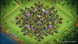 Clash Of Clans -Th11 Base Farming 2018 Best Th11 Base Layout Anlegend League With Gear Up