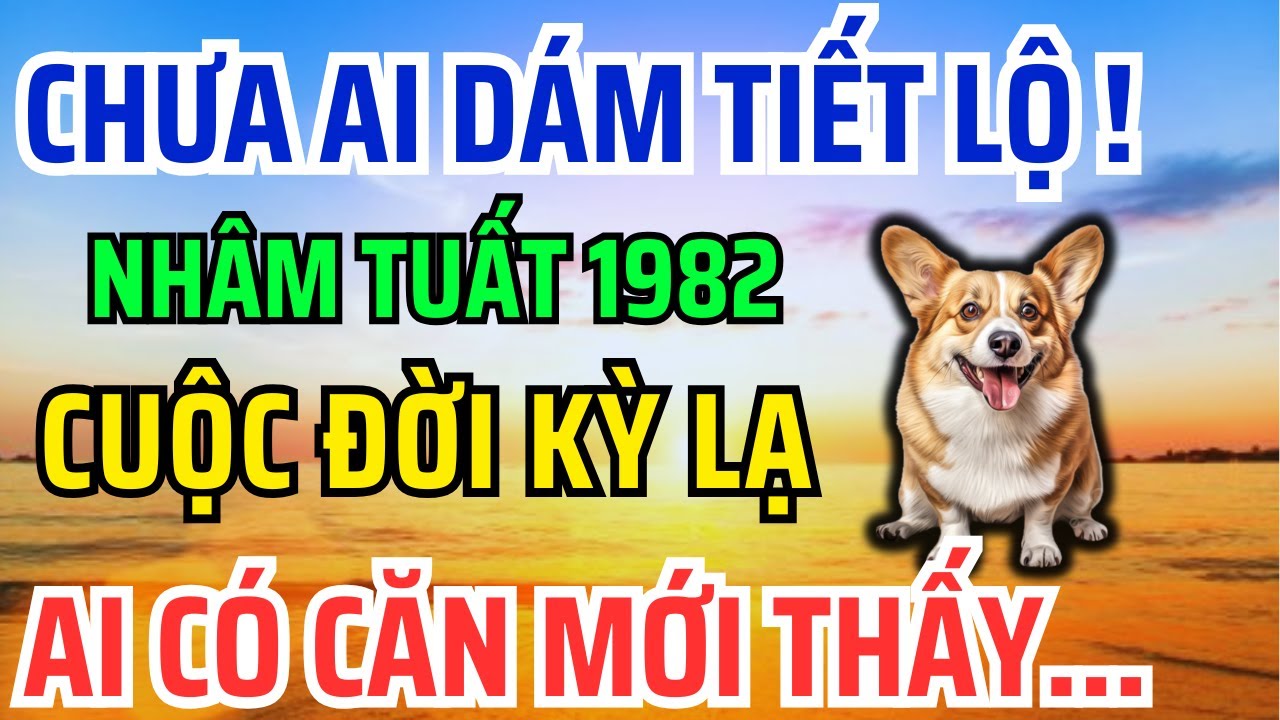 Tuổi Nhâm Tuất 1982 Là con Trời Phật, Có Phước đức Hậu Vận Rất Sướng Nhìn 9 Điểm Này Là Biết!