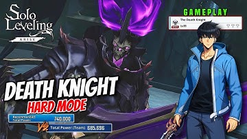 Hidden Chapter 4 The Enemy in the Dark Episode 10 The Death Knight [Solo Leveling Arise] | Gameplay