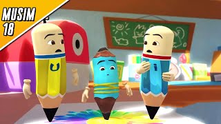 Upin & Ipin Musim 18 - Pensel Ajaib | Upin Ipin Terbaru 2024