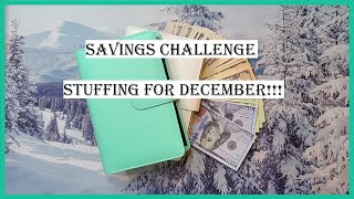 Savings Challenges!! | Stuffing over $600 into Savings Challenges |Digital Budgeting | Dec 2023