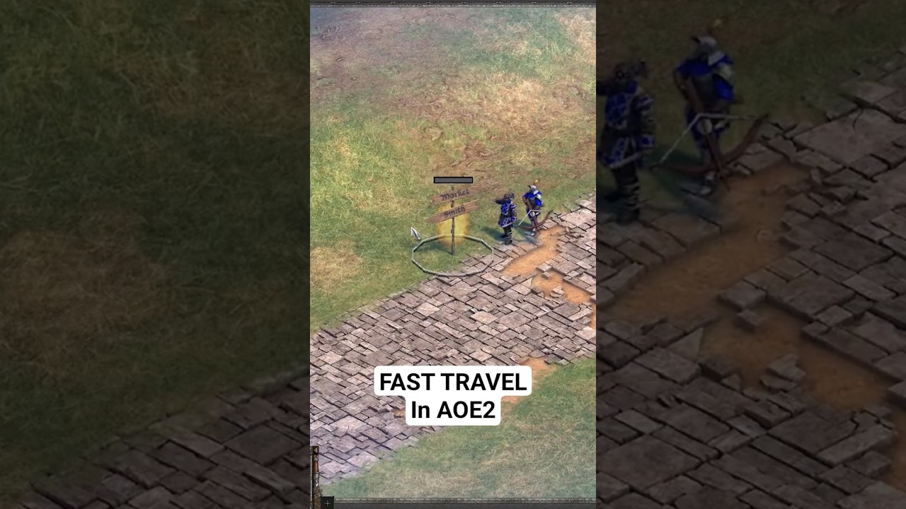 FAST TRAVEL in AOE2