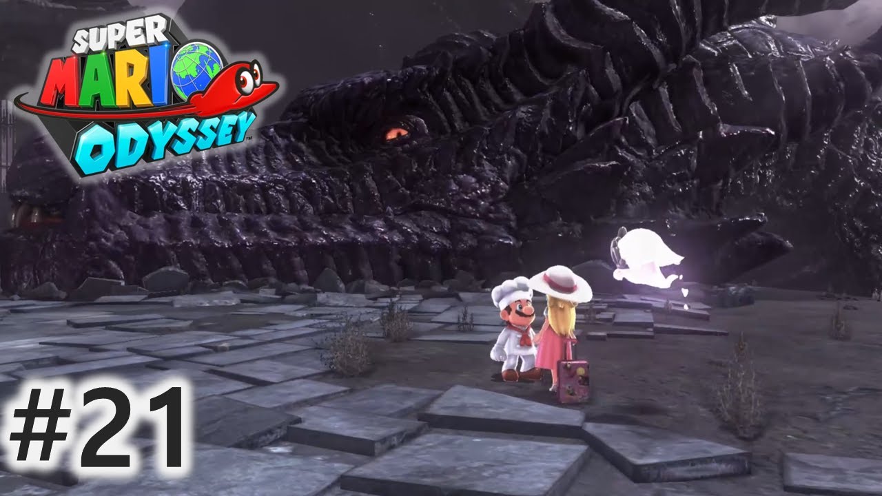 슈퍼 마리오 오디세이 21화 [빼앗긴 왕국 _ 다시 파워 문 모으러]