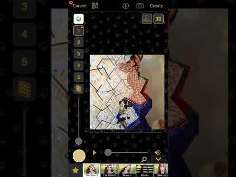 tile spin tutorial - video star