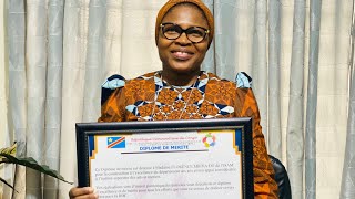 L Dg D Lisam A Été Honorée Par Le Remblement Ds Patriotes Conais Pour La Bnne Marche Du Pays