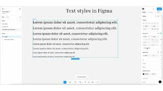 How to create Text Styles in Figma 2024