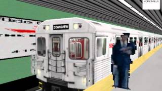 Openbve T1 Yus Line Departing York Mills