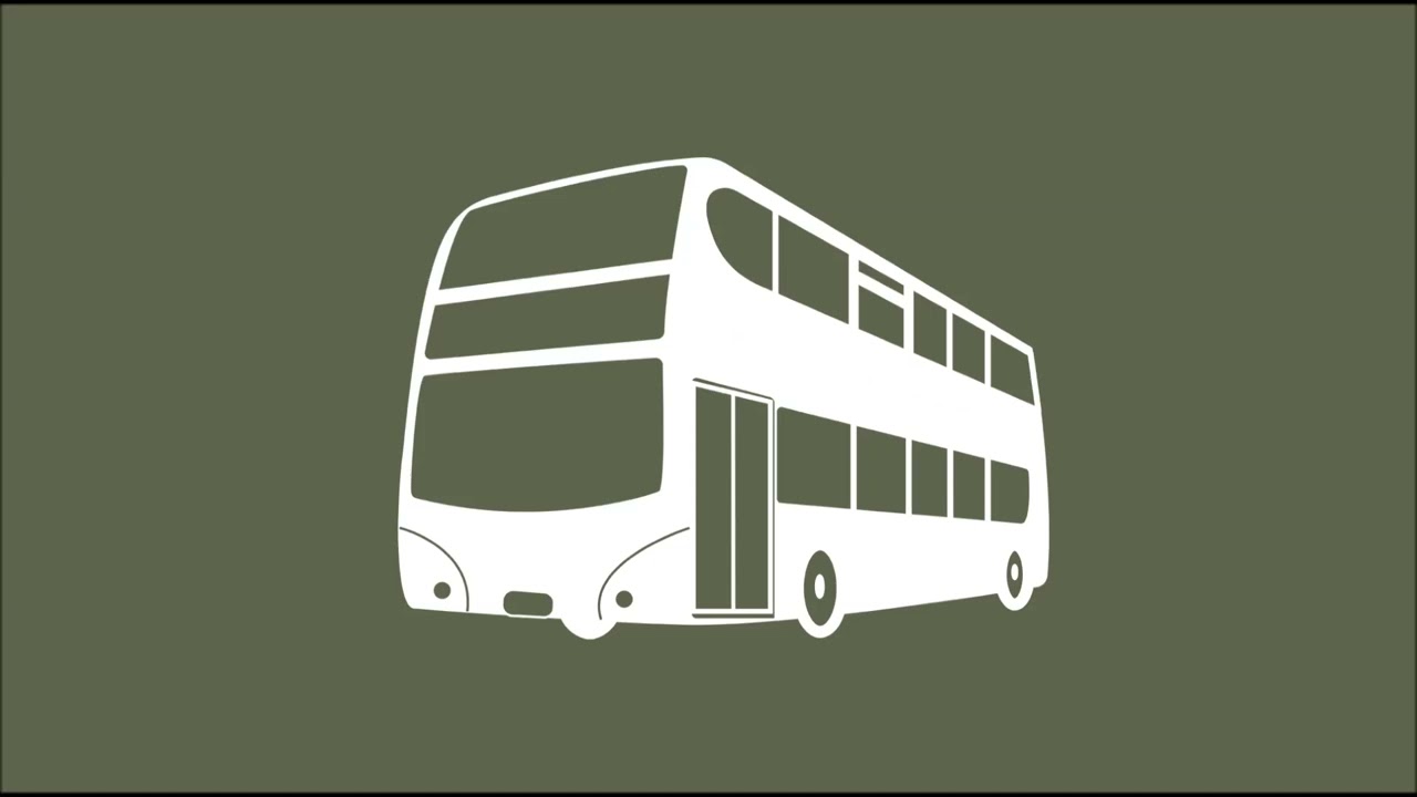 Geräusch eines nostalgischen Doppeldecker-Bus in Berlin (Sound zum Entspannen und Einschlafen)