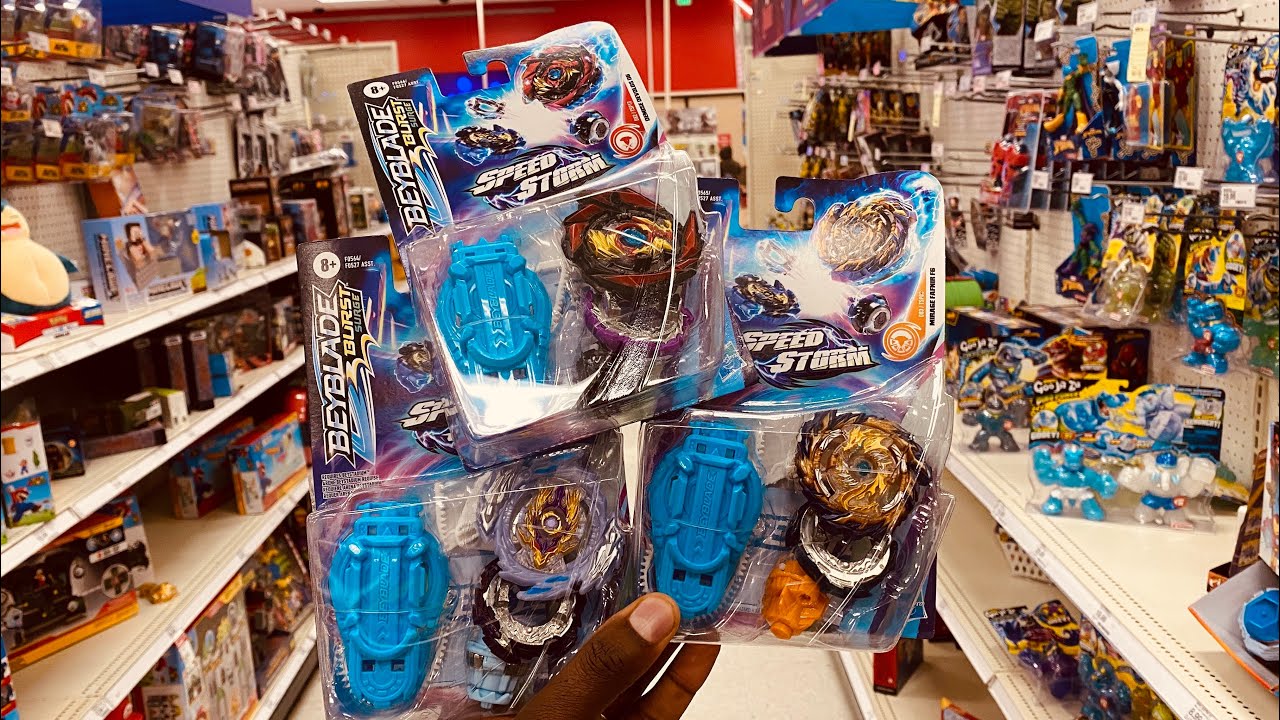 BEY HUNTING: We found MIRAGE FAFNIR F6, DEMISE DEVOLOS D6, & RAID LUINOR L6 || Hasbro Wave 2