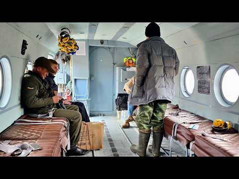 Dalnerechensk Avia Mi-8T | Flight from Khabarovsk to Novokurovka and Pobeda Villages