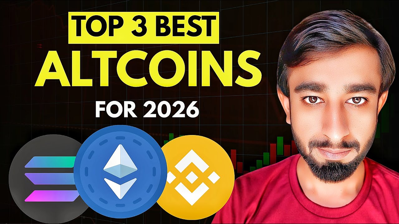 Top 3 Best Altcoins To Invest in 2026!!!
