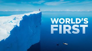 We Jumped a 20 meter Iceberg | World's First