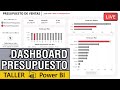 Reporte de Presupuesto de Ventas | Curso de Power BI en Vivo | #dashboardeando 007