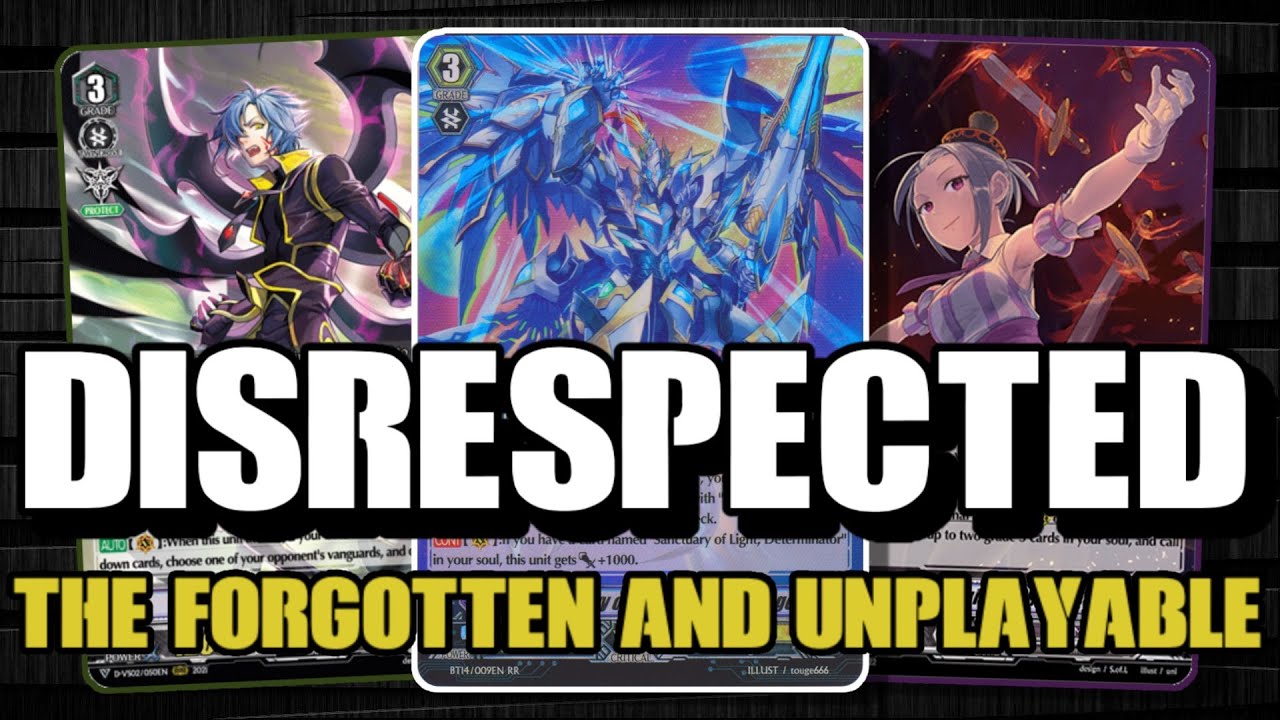 The Disrespected Of Vanguard: Forgotten, Unfinished and Unplayable