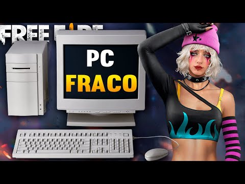 Como BAIXAR Free Fire para PC 2023 ✓ ÚLTIMA VERSÃO SEM LAG ✓ Emulador para  PC FRACO, MÉDIO