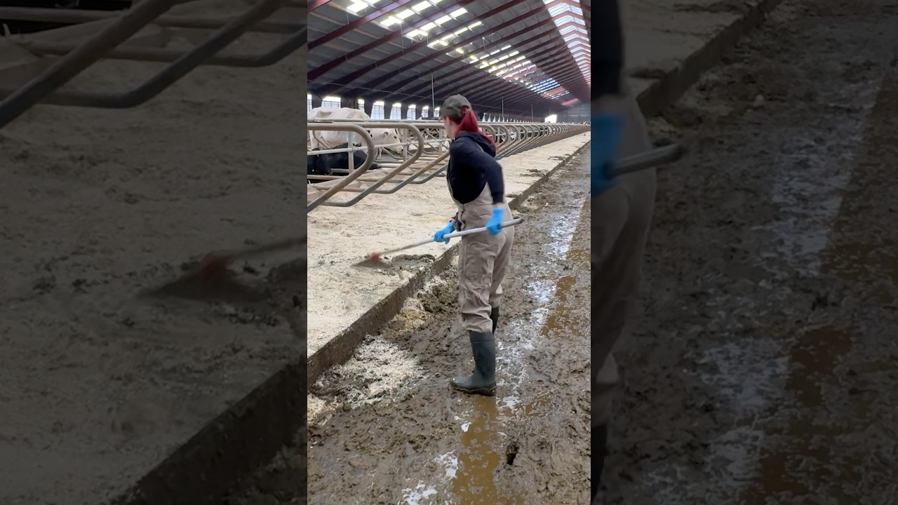 Barn Cleaning 101: The Hardest Part of Running a Successful Dairy Farm 🚜